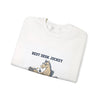 Workhorse Desk Jockey Sweatshirt | corporate burnout parody, collegiate horse design by Tristan’s Treehouse