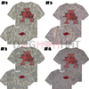 Arkansas Wild Hog Graphic T-Shirt – Camo All Over Print Shirt by Dog Mom Hat