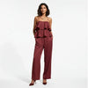 Women's Sleeveless Camisole Top & Casual Pants Set by FitiqueFit