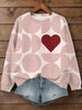 Fashionable Printed Sweatshirt With Long Sleeves by My Store