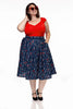Doris Skirt in Heartbreaker - Small only by Retrolicious