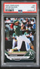 Graded 2025 Topps Now Jacob Wilson #61 Black Foil /10 Rookie RC Baseball Card PSA 9 Mint by Hall of Fame Sports Memorabilia