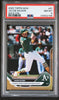 Graded 2025 Topps Now Jacob Wilson #61 Gold Foil /50 Rookie RC Baseball Card PSA 8 Near Mint by Hall of Fame Sports Memorabilia