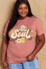 Simply Love Full Size WILD SOUL Graphic Cotton T-Shirt by Simply Love