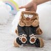 Pet fun paw print bear pet clothes by My Store
