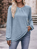 Ruffle Cuff Long Sleeve T-Shirt by Simply Love