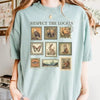 Respect The Local Wildlife T-Shirt – Unisex Nature Lover Tee, Animal Protection Graphic Shirt, National Park-Inspired Casual Wear by Dog Mom Hat