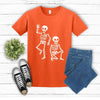 Subtle Skeletons Halloween T-Shirt - Funny Spooky Apparel by Dog Mom Hat