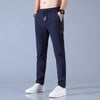 🧊 Men's Ice Silk Plus Size Straight-Leg Pants by FitiqueFit