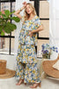 Layered Floral Off-Shoulder Short Sleeve Maxi Summer Dress For Women – Elegant and Feminine Floral Off-Shoulder Maxi Dress with Ruffled Layers for a Romantic Look by Stevvex