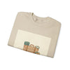 Vintage Travel Postcard Sweatshirt | travel stamps, wanderlust design by Tristan’s Treehouse