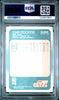 Graded 1988-89 Fleer John Stockton #115 Rookie RC Basketball Card PSA 8 Near Mint by Hall of Fame Sports Memorabilia