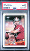 Graded 1988 Topps Joe Montana #38 Football Card PSA 8 Near Mint by Hall of Fame Sports Memorabilia