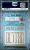 Graded 1988 Topps Phil Simms #272 Football Card PSA 7 Near Mint by Hall of Fame Sports Memorabilia