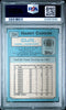 Graded 1988 Topps Harry Carson #284 Football Card PSA 8 Near Mint by Hall of Fame Sports Memorabilia