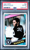 Graded 1984 Topps Marcus Allen #98 Football Card PSA 6 Excellent by Hall of Fame Sports Memorabilia
