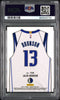 Graded 2018 Panini Threads Jalen Brunson #124 Dazzle Rookie RC Basketball Card PSA 10 Gem Mint