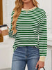 Striped Long Sleeve Casual T-Shirt by Simply Love