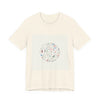 Botanical Doodle Circle Tee | hand drawn line drawing, sketch pattern by Tristan’s Treehouse