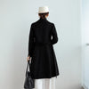 Lapel Lace Ladies Dress