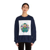 Retro Gamer Baby Crewneck Sweatshirt — Cute Arcade Controller Design by Tristan’s Treehouse
