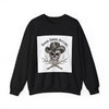 Honor Among Outlaws Crewneck, western skull art | gothic Americana, desert noir design by Tristan’s Treehouse
