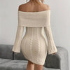 Women’s Off Shoulder Bodycon Dress by FitiqueFit