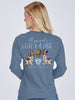 All you need is Love and a Dog LS-LOVE-ICELAND Blue Long Sleeve Tee by Simply Southern by DoodleBug's
