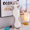 Plush Long Cat Body Pillow by Furr Baby Gifts