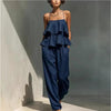 Women's Sleeveless Camisole Top & Casual Pants Set by FitiqueFit