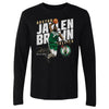 Jaylen Brown Boston Celtics Slant WHT by 500 LEVEL