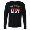 Christmas First On Santa's Naughty List WHT by 500 LEVEL