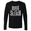 Christmas Rose And Sleigh WHT by 500 LEVEL