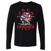 Jack Hughes New Jersey USA Flag Celebration WHT by 500 LEVEL