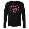 Christmas Candy Cane Heart WHT by 500 LEVEL