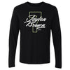 Jaylen Brown Boston Number Script WHT by 500 LEVEL