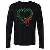 Christmas Heart Wreath WHT by 500 LEVEL