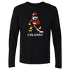 Calgary Hockey 8-bit WHT by 500 LEVEL