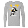 Bryan Rust Pittsburgh Outline WHT by 500 LEVEL