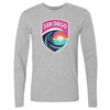 San Diego Wave FC Vintage Primary Logo WHT by 500 LEVEL