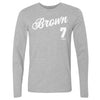 Jaylen Brown Boston Script WHT by 500 LEVEL