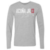 Ronald Acuna Jr. Atlanta Elite WHT by 500 LEVEL