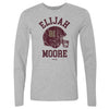 Elijah Moore College Helmet Font by 500 LEVEL