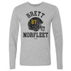 Brett Norfleet College Helmet Font by 500 LEVEL