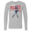 Anthony Rizzo Chicago C Cartoon WHT by 500 LEVEL