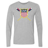 USRowing Emblem WHT by 500 LEVEL