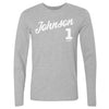 Jalen Johnson Atlanta Script WHT by 500 LEVEL