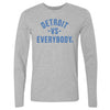 Detroit Vs. Everybody Blue WHT by 500 LEVEL