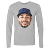 Mookie Betts Los Angeles D Vintage Head WHT by 500 LEVEL