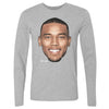 Amon-Ra St. Brown Detroit Vintage Head WHT by 500 LEVEL